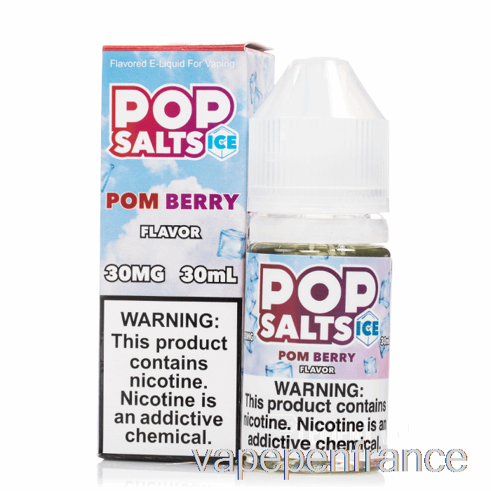 Baie De Pom-glace - Sels Pop - Stylo Vape 30 Ml 50 Mg